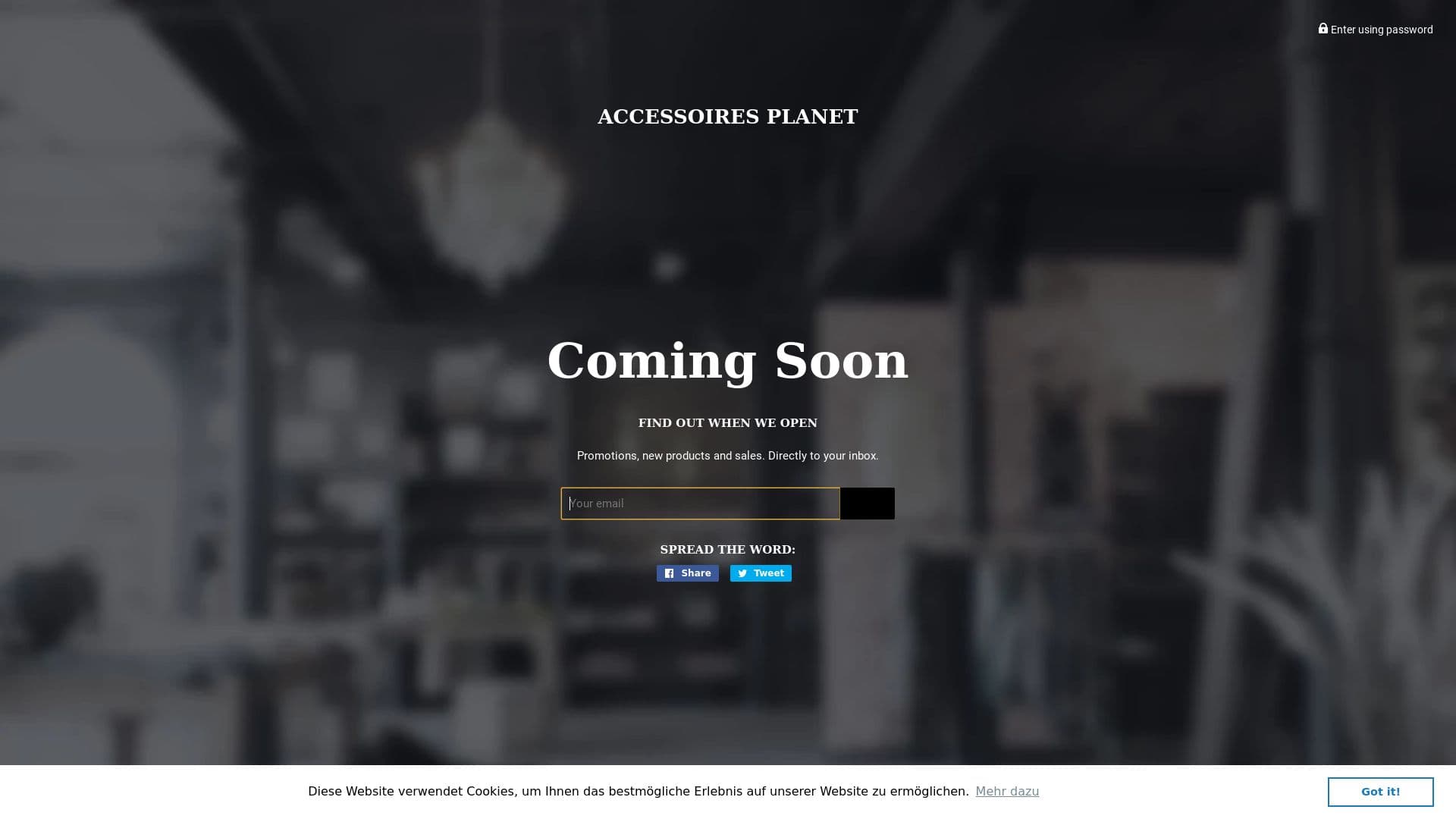Accessoires Planet