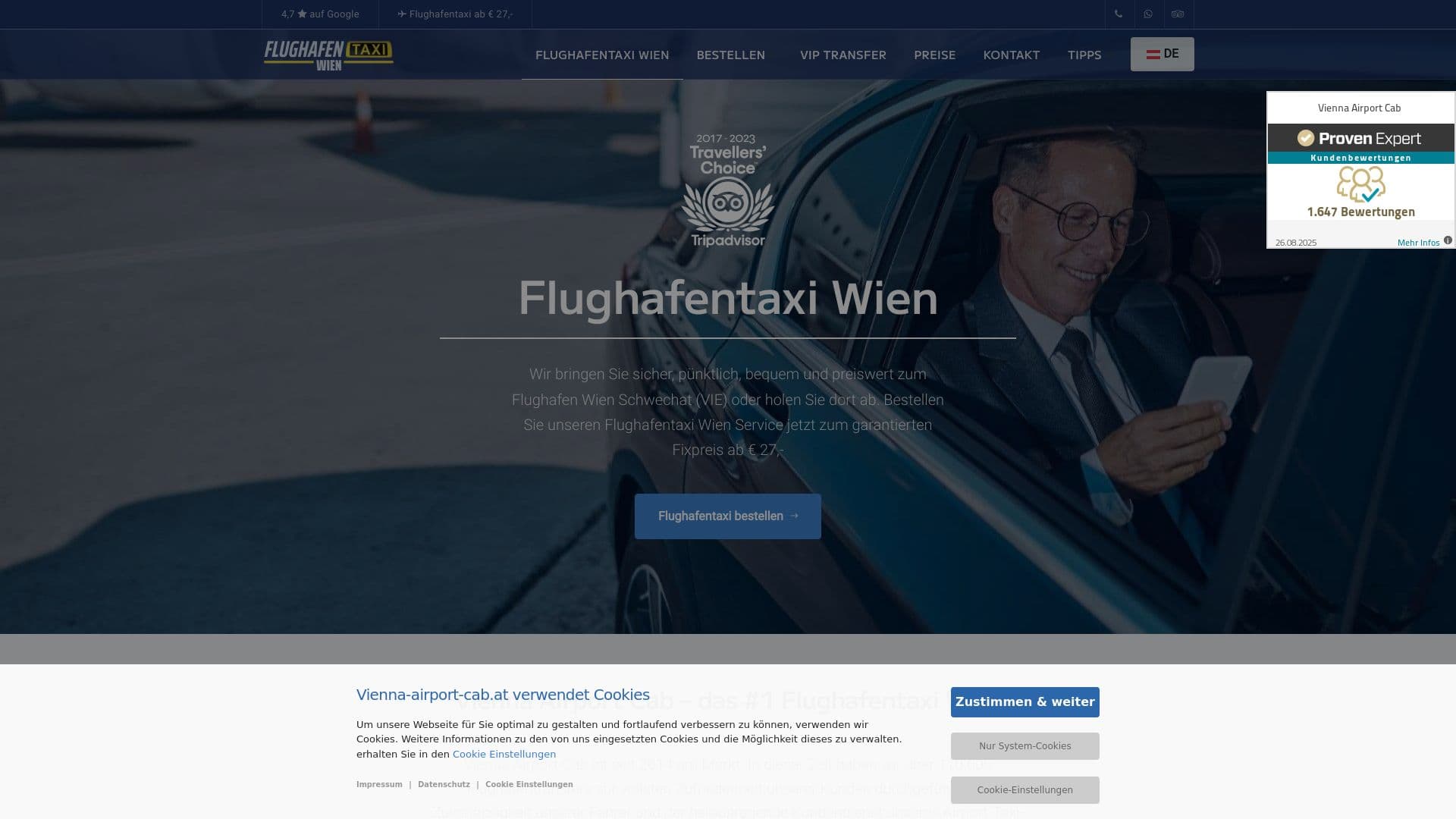 Airport Taxi Vienna