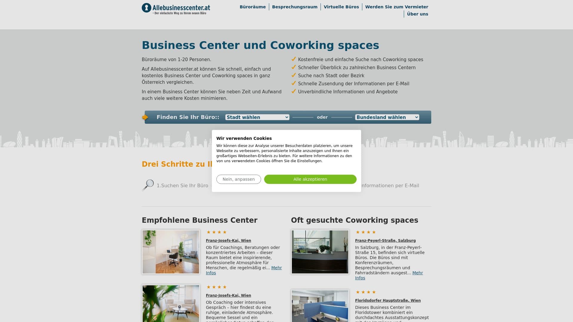 Allebusinesscenter Österreich