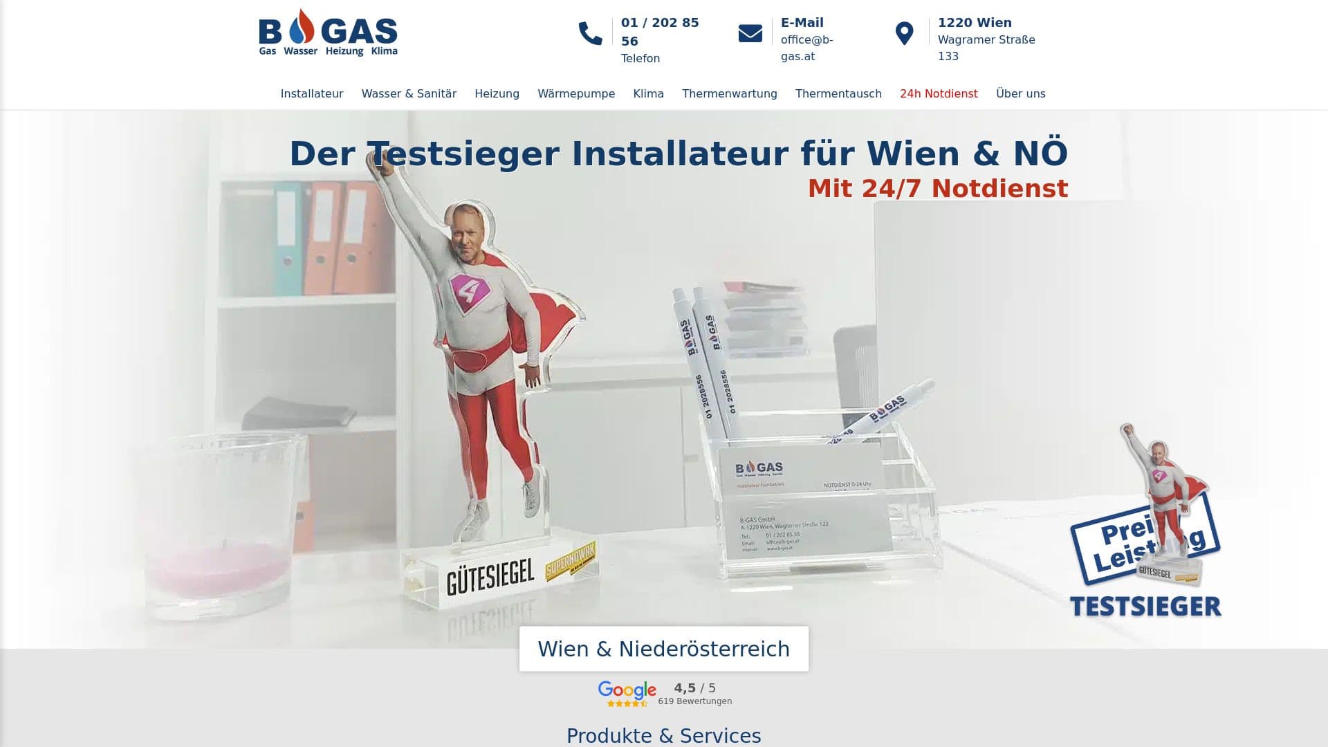 B-Gas GmbH - Installateur in Wien
