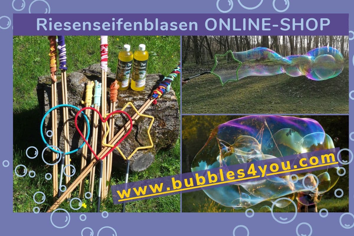Bubbles4you Riesenseifenblasen