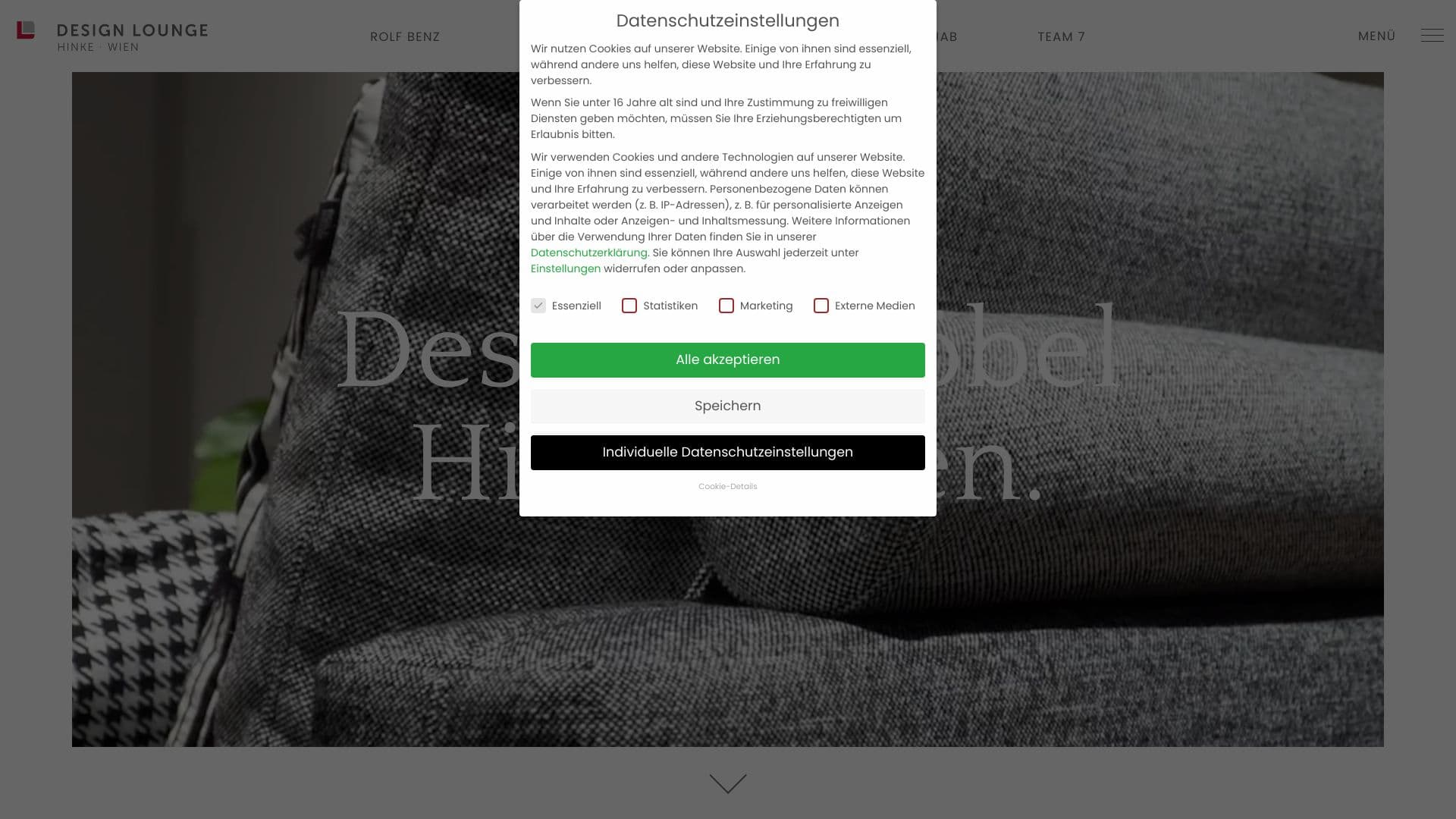 Design Lounge Hinke Wien