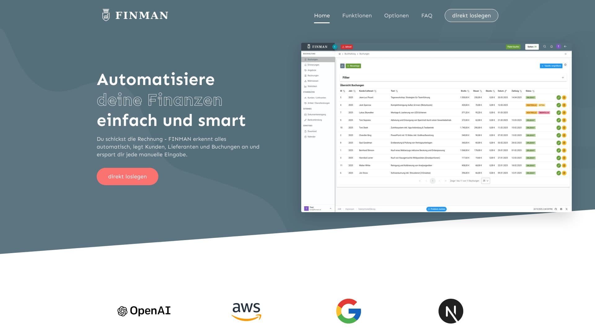 FINMAN - Finanzmanager