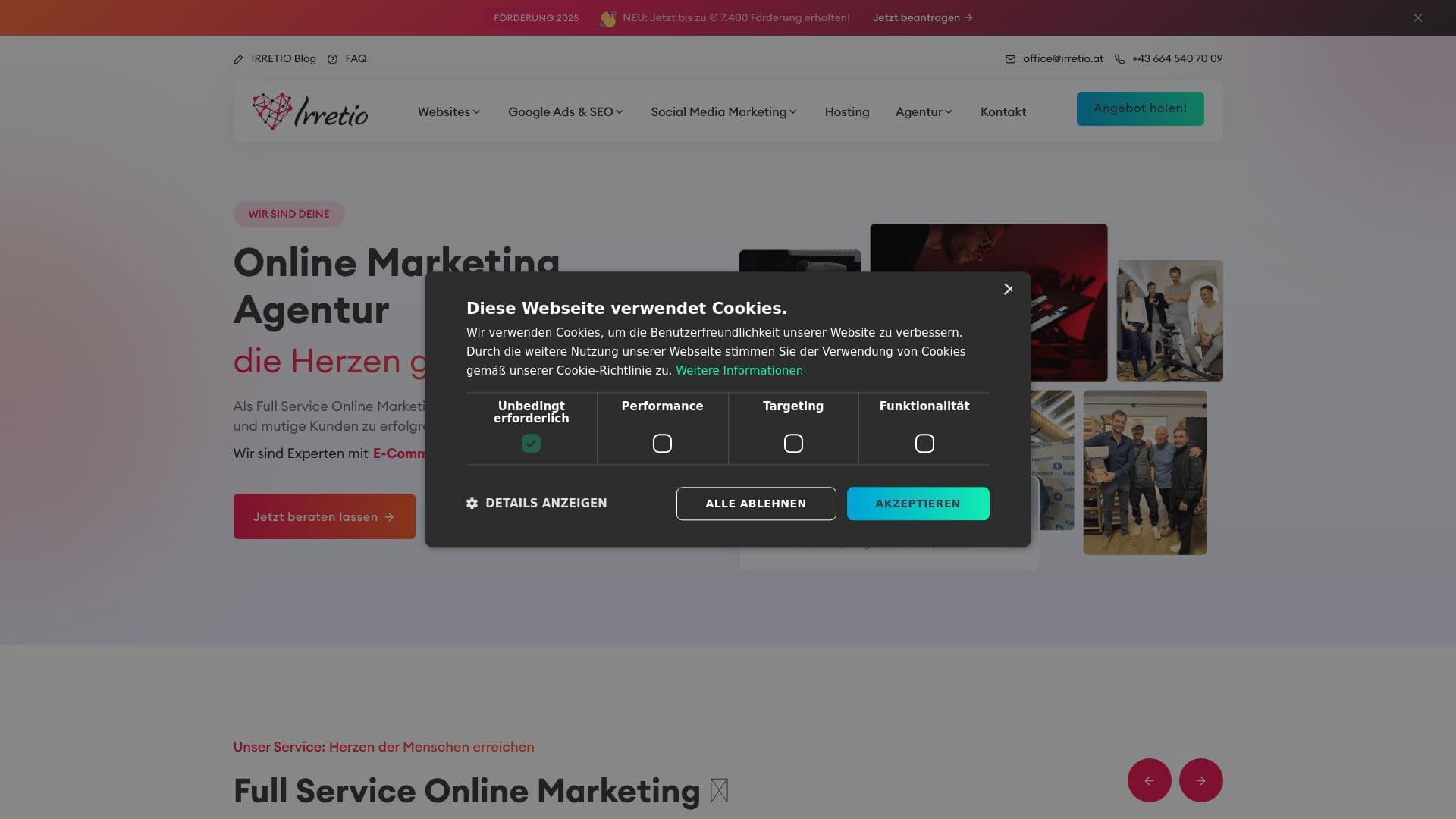 IRRETIO Webdesign & Online Marketing