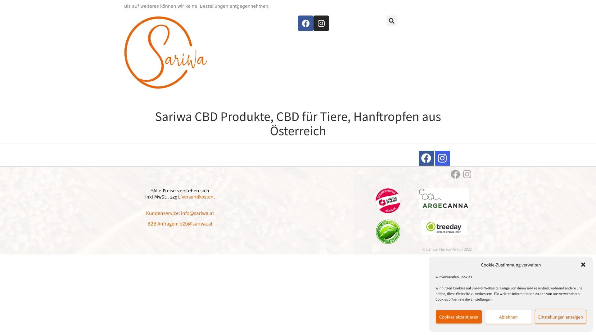SARIWA Hanfprodukte