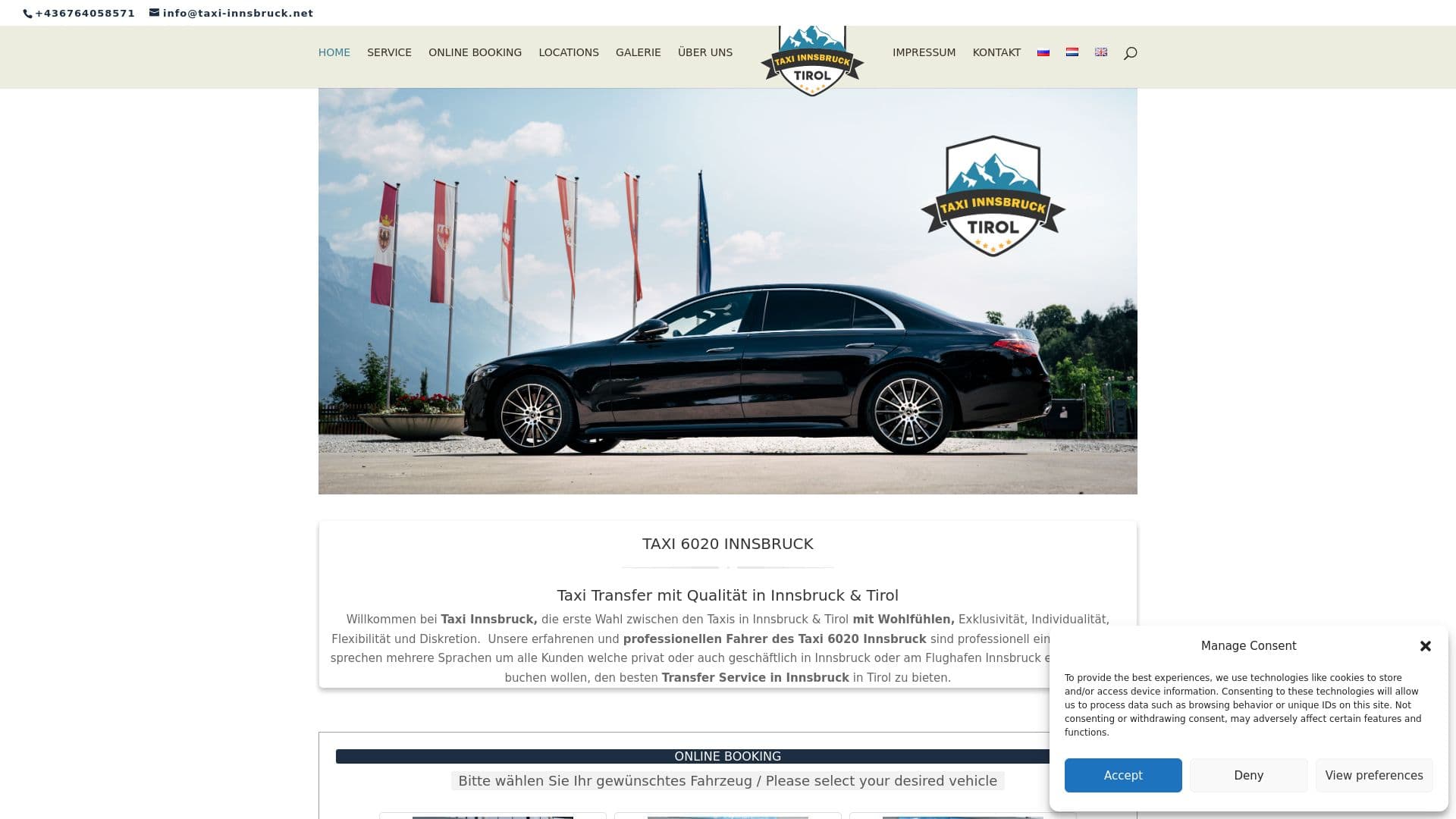 Taxi Innsbruck ⭐⭐⭐⭐⭐