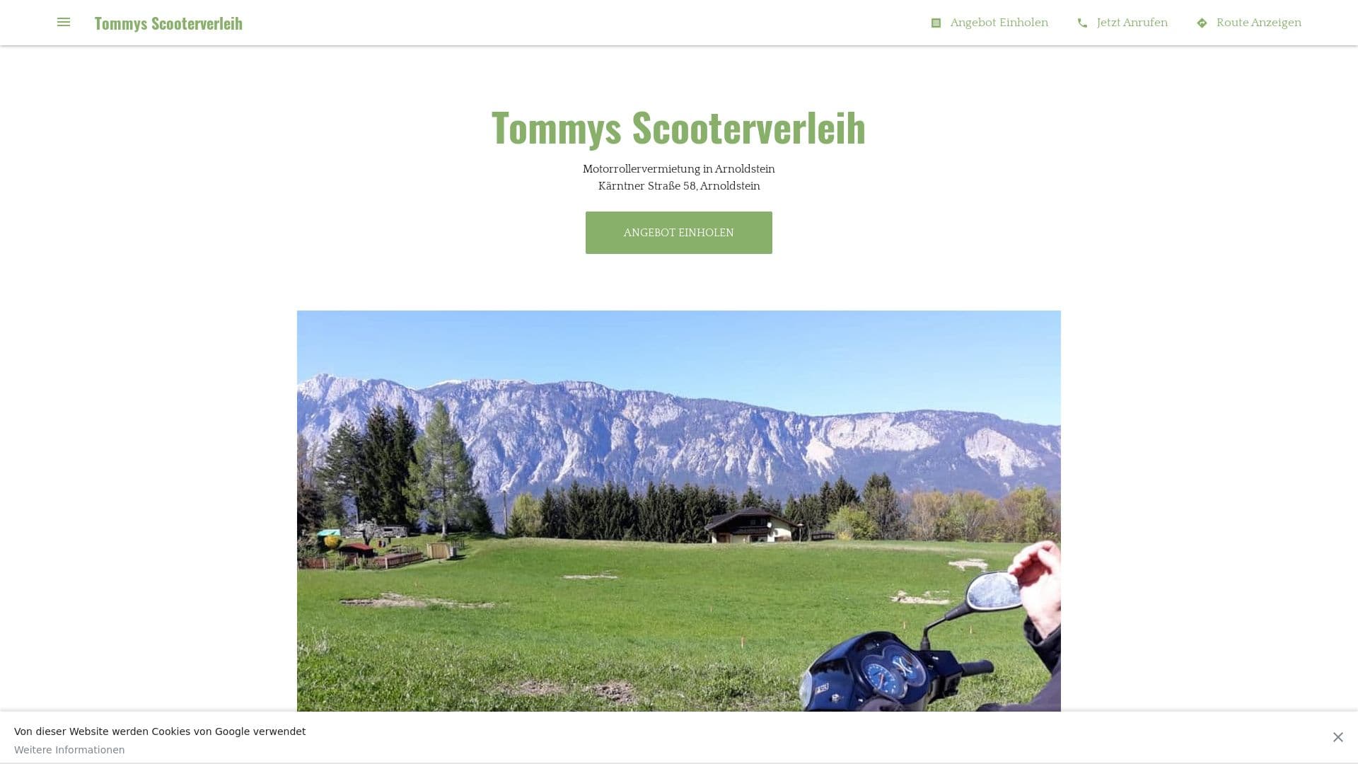 Thomas Grille Tommys Scooterverleih