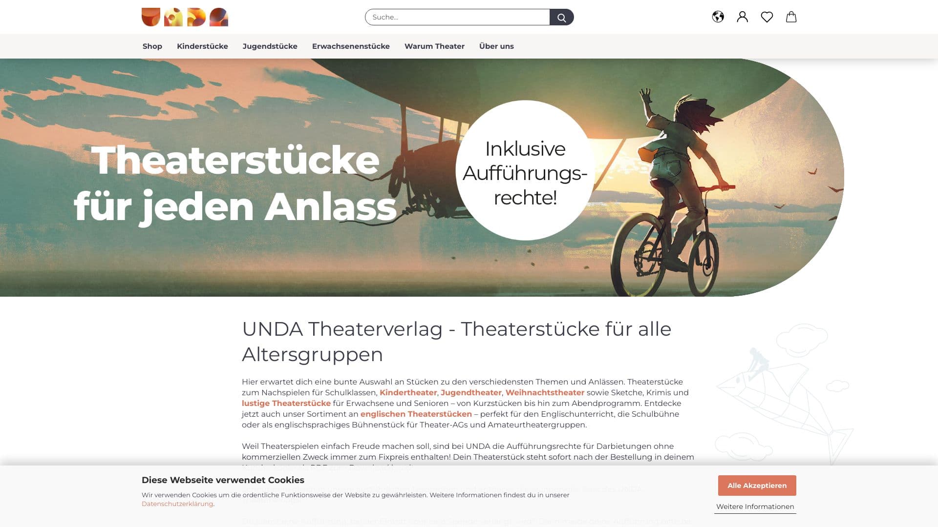 UNDA Verlag für Theaterstücke