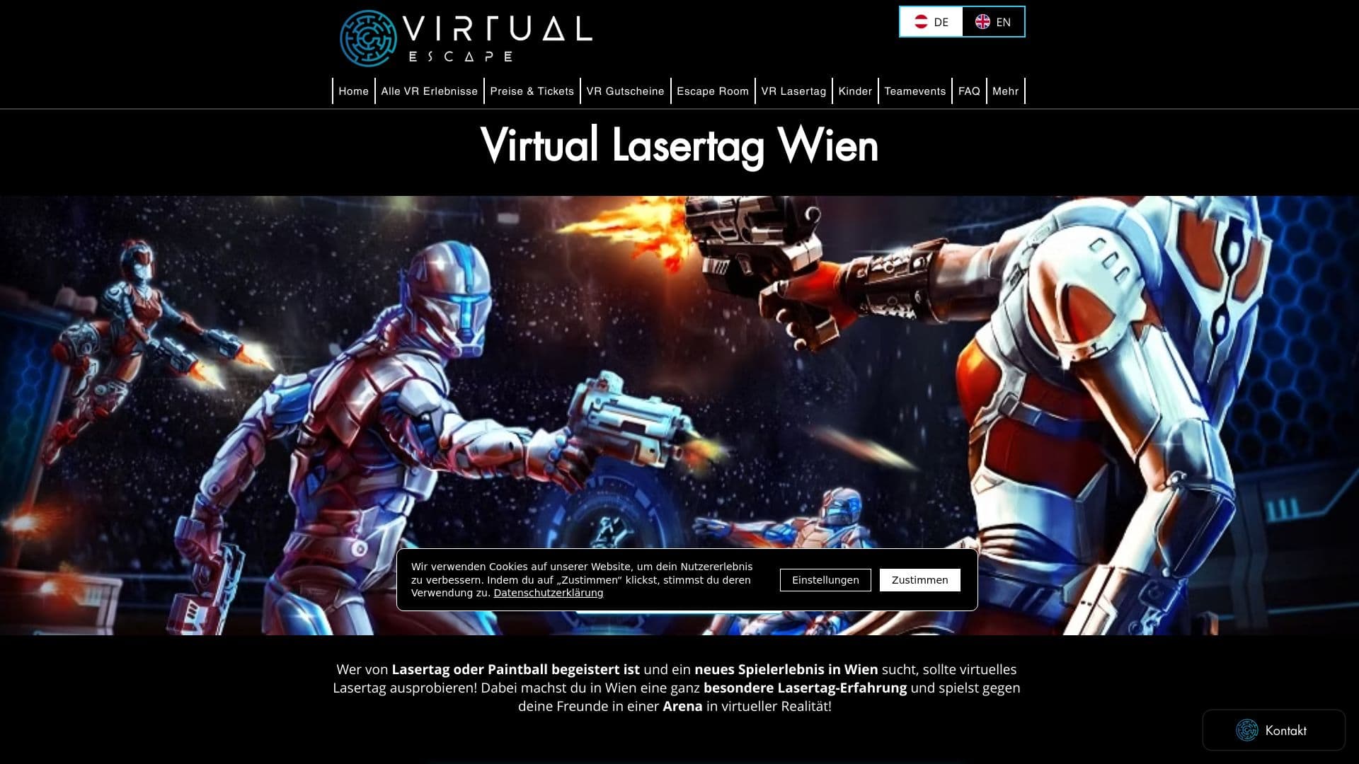 Virtual Lasertag Wien