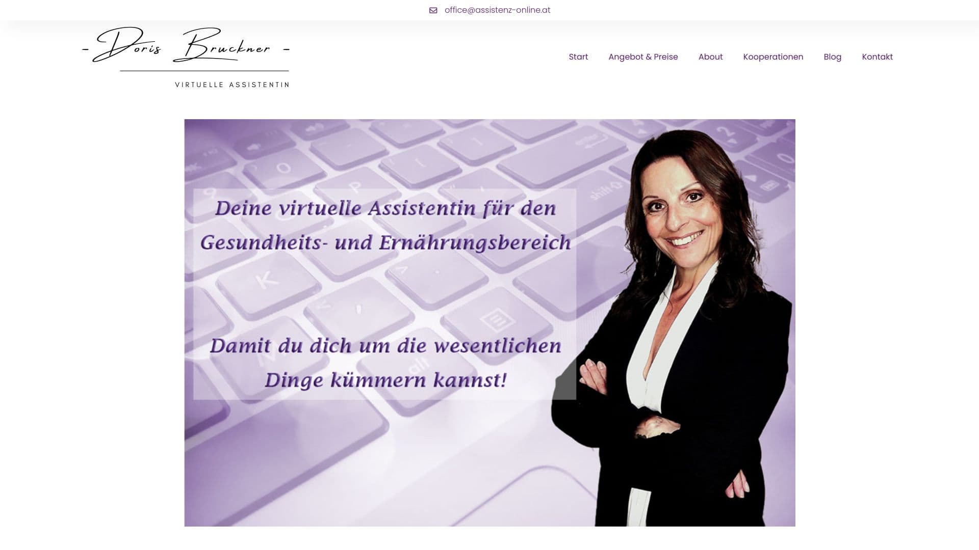 Virtuelle Assistenz Doris Bruckner