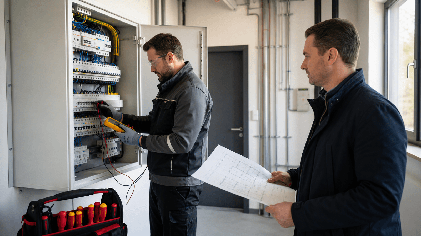 Elektroinstallateur-Website: E-Check, Störungsdienst und Angebote klar strukturieren