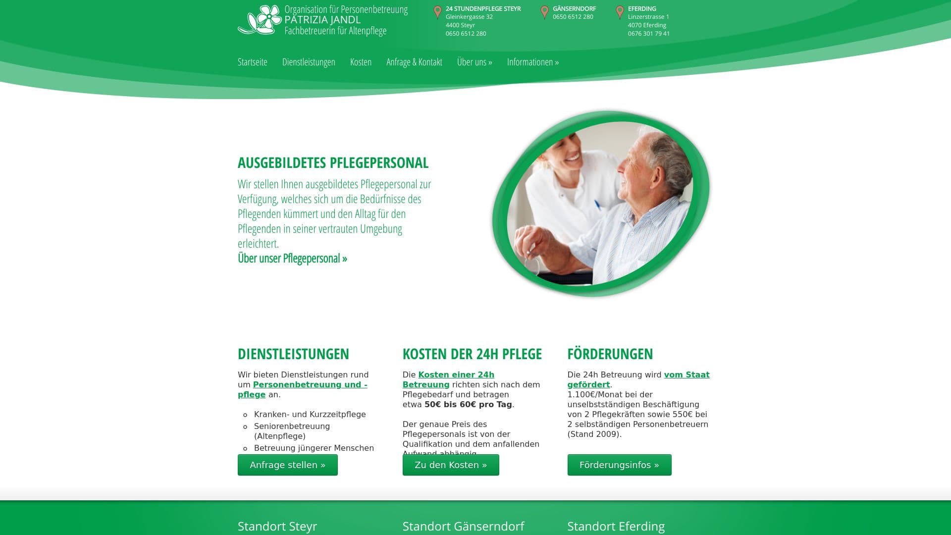 24 Stundenpflege Steyr - Altenpflege in Steyr