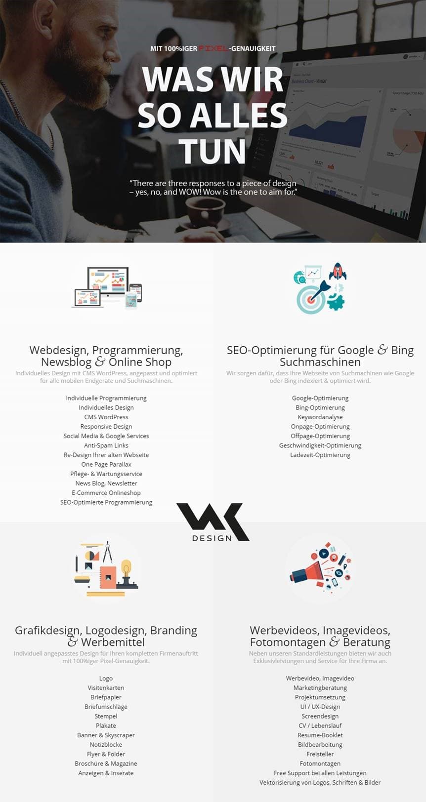 DAS BESTE WEBDESIGN und GRAFIKDESIGN aus Wien