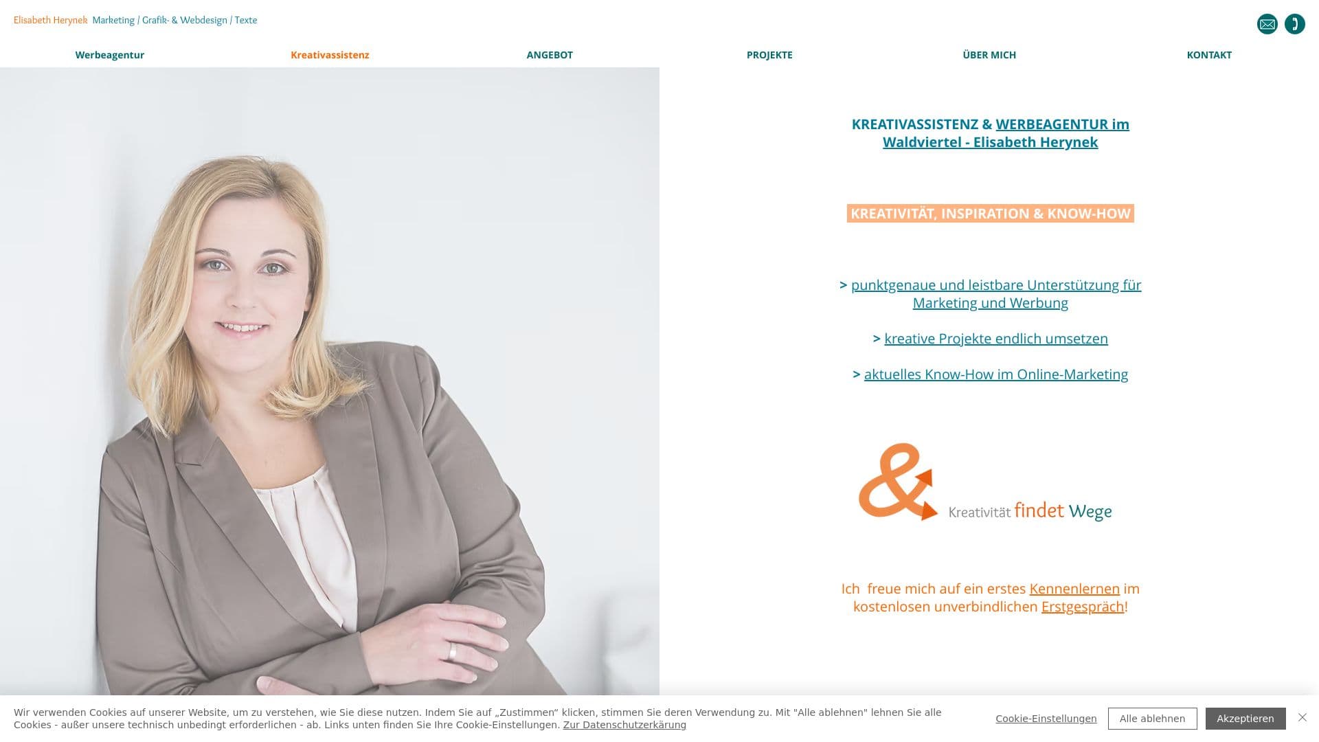 Elisabeth Herynek Marketing / Grafik- & Webdesign / Texte