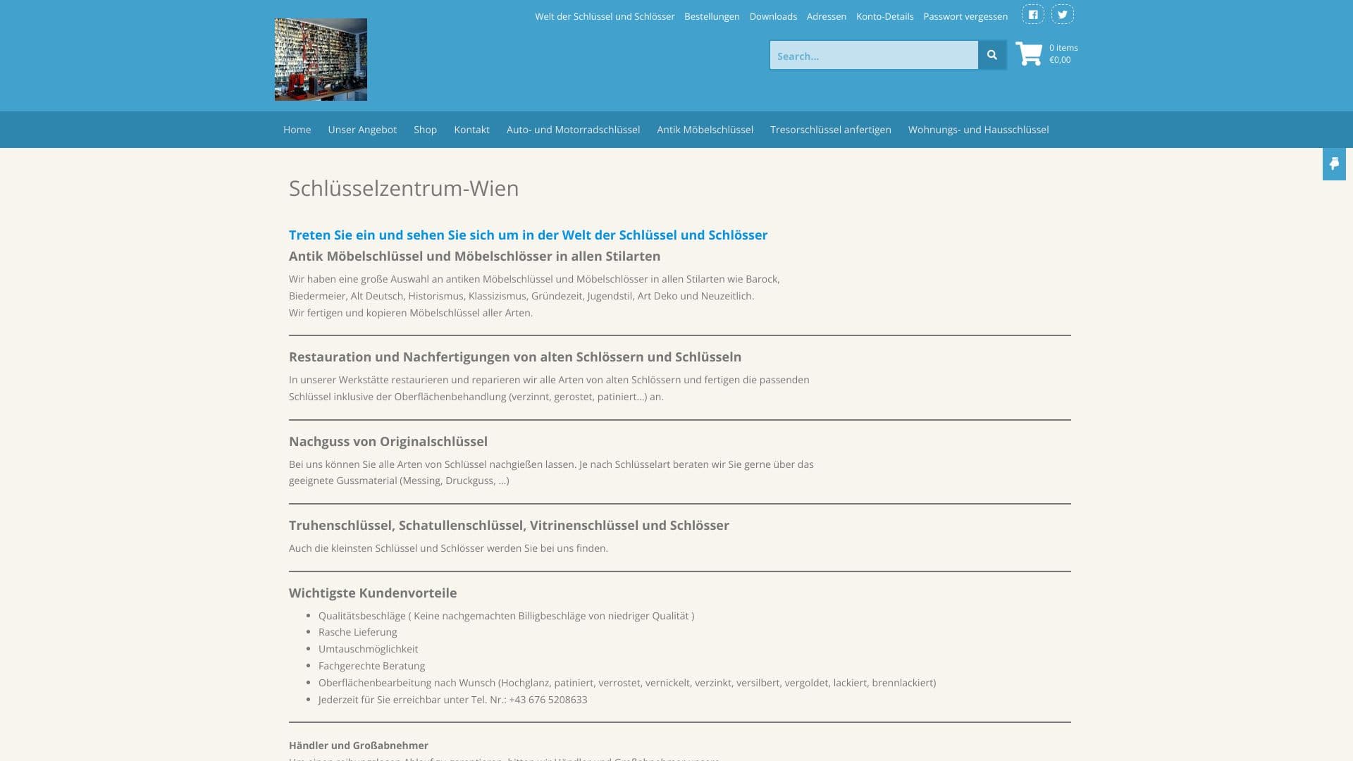 Key Nasser- Antik-Beschlaege