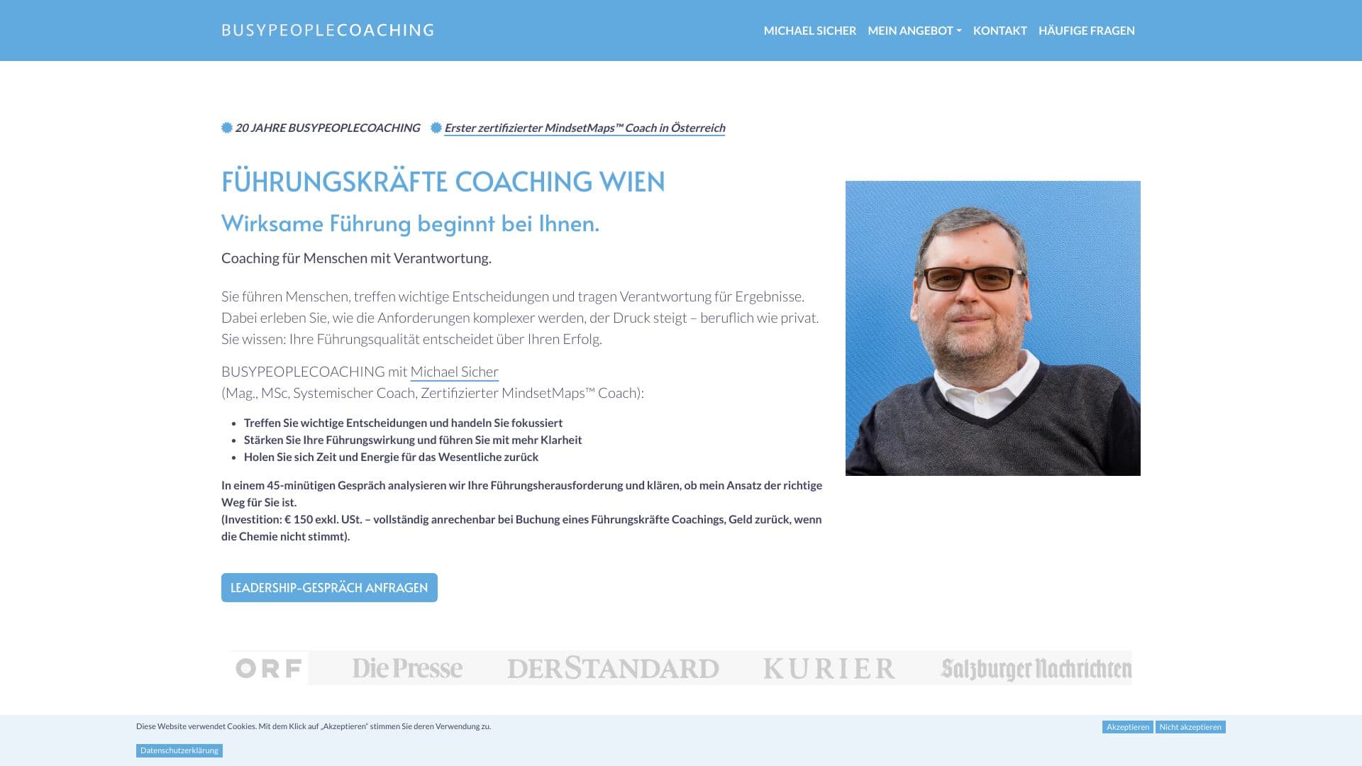 Mag. Michael Sicher, BUSYPEOPLECOACHING