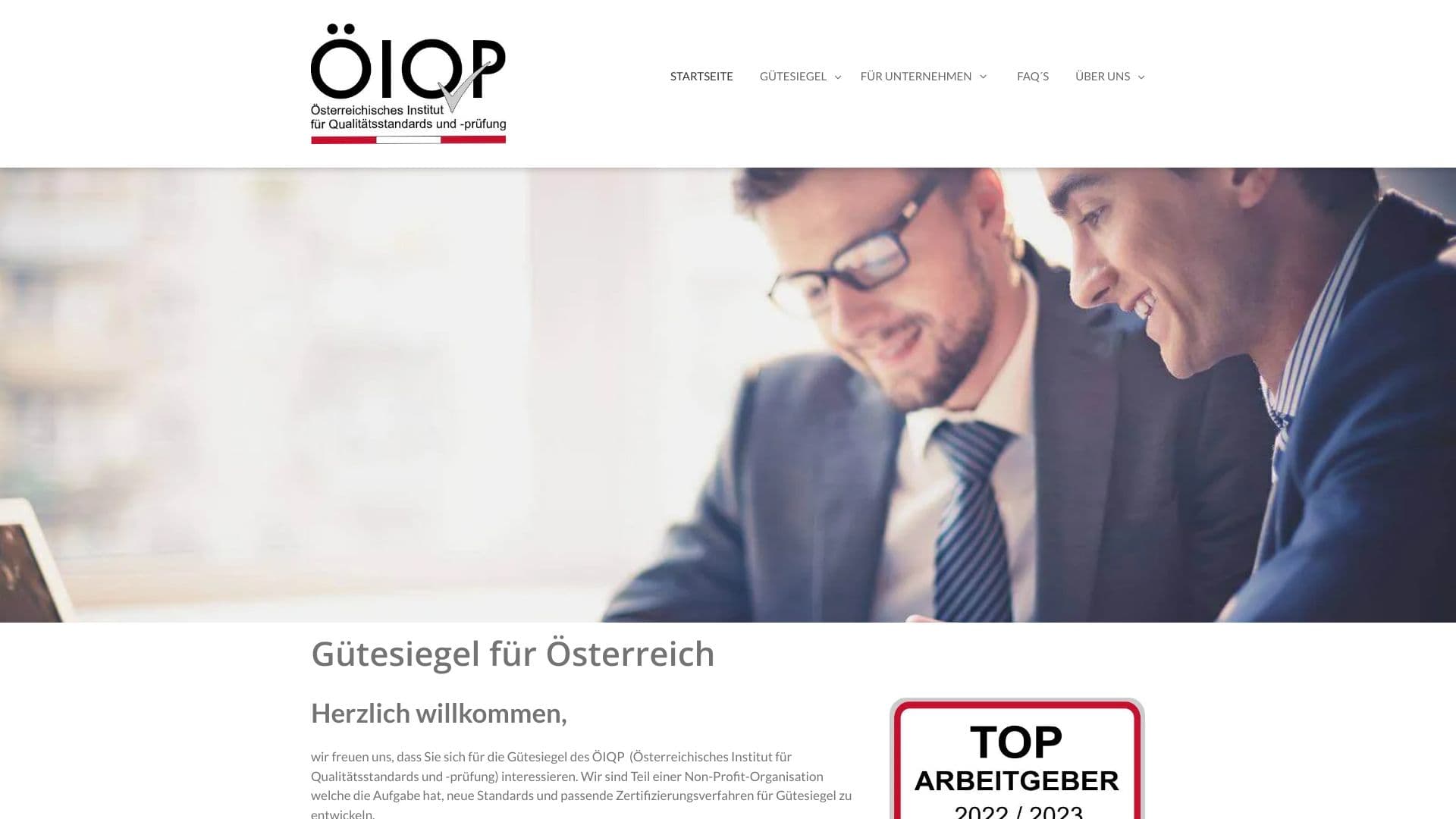 ÖIQP Österreichisches Institut für Qualitätsstandards und -prüfung