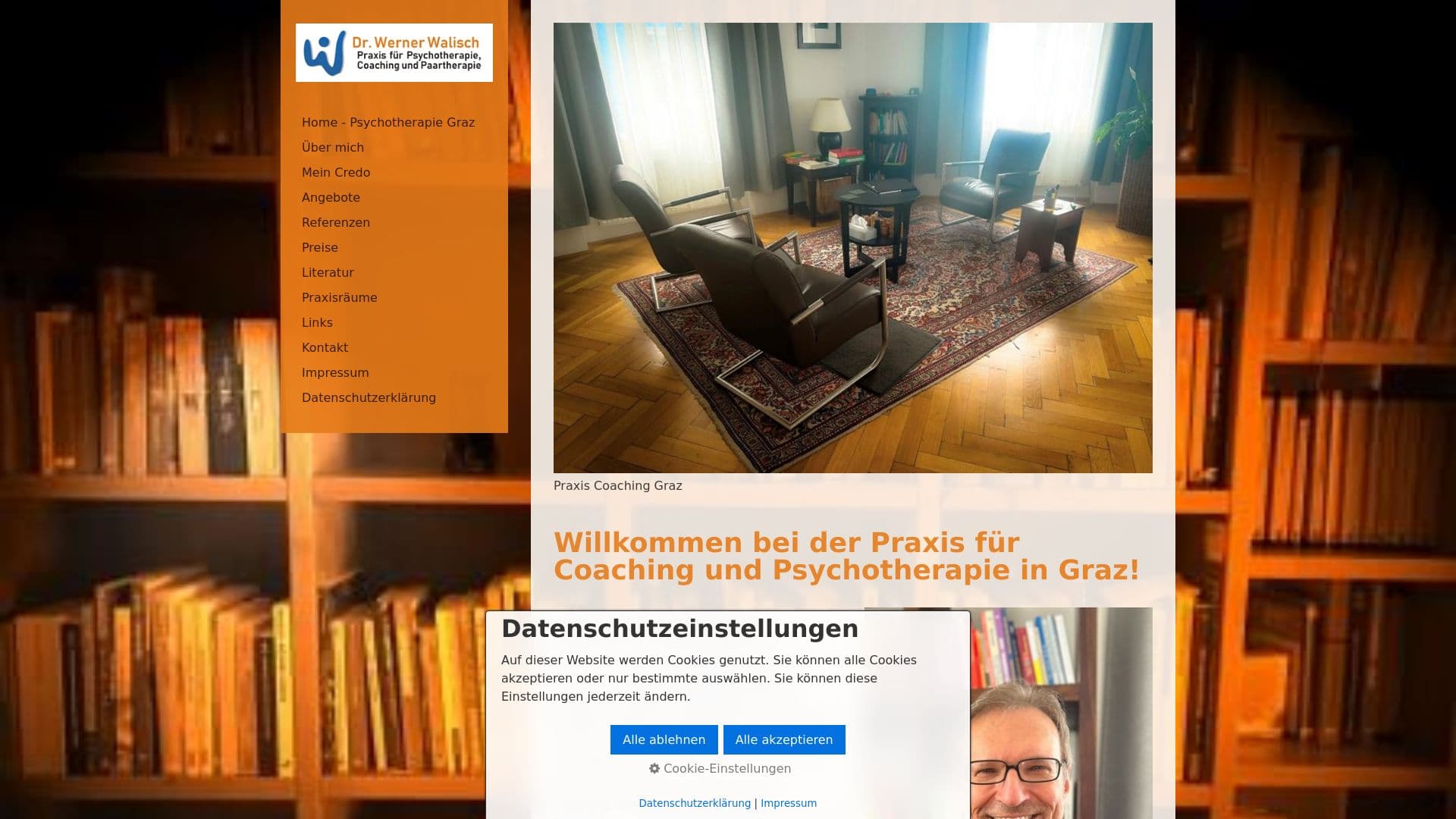 Psychotherapie Graz – Dr. Werner Walisch