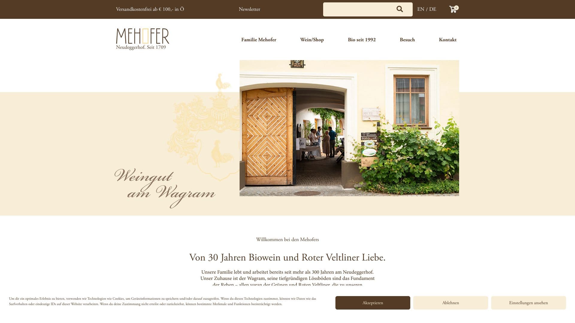 Weingut Mehofer - Neudeggerhof