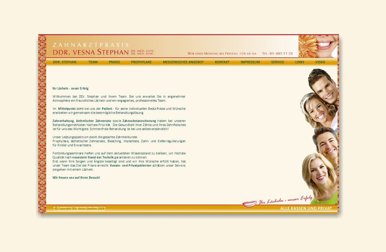 Zahnarztpraxis in Wien - DDr. Vesna Stephan